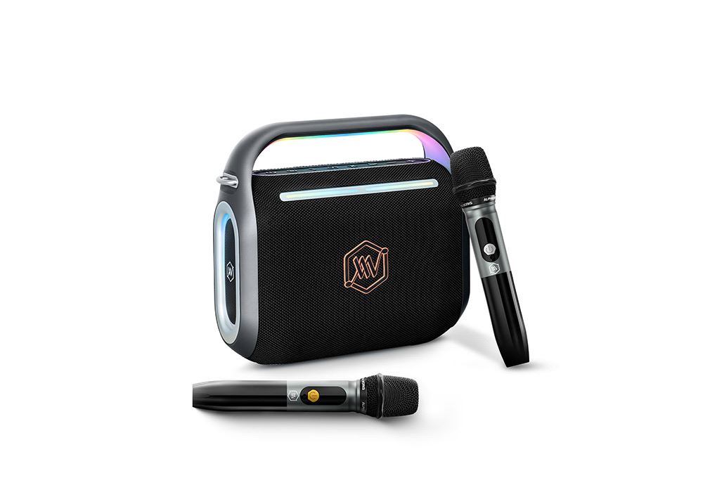 Loa Bluetooth Party Alpha Works Sonik 120 VNE Màu Đen