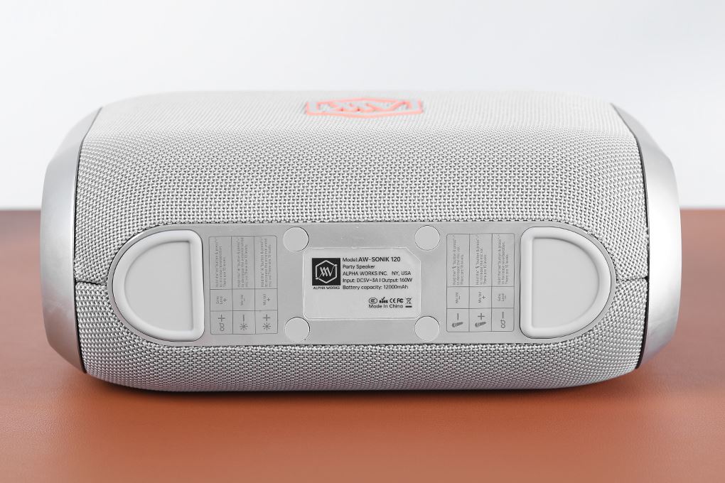 Loa Bluetooth Party Alpha Works Sonik 120 VNE Màu Xám