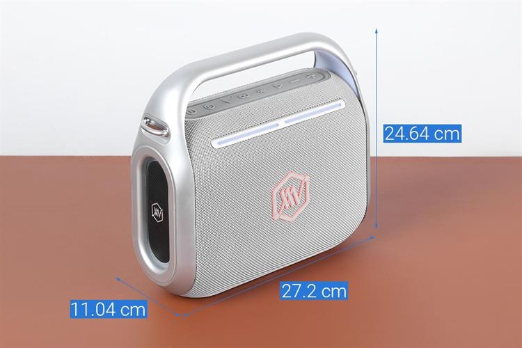 Loa Bluetooth Party Alpha Works Sonik 120 VNE Màu Xám