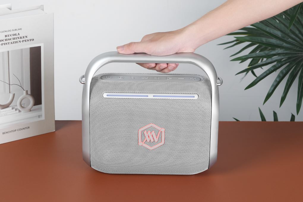 Loa Bluetooth Party Alpha Works Sonik 120 VNE Màu Xám