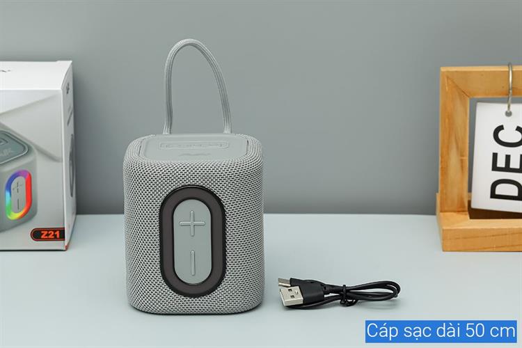 Loa Bluetooth AVA+ Freego Z21 Màu Xám