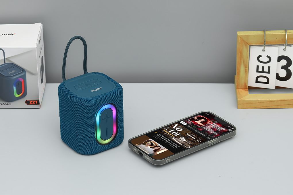 Loa Bluetooth AVA+ Freego Z21 Màu Xanh Dương