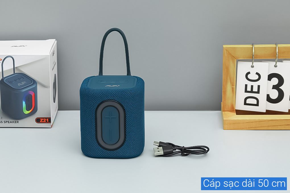 Loa Bluetooth AVA+ Freego Z21 Màu Xanh Dương