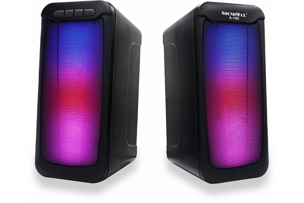 Loa vi tính Bluetooth SoundMax A180 Màu Đen