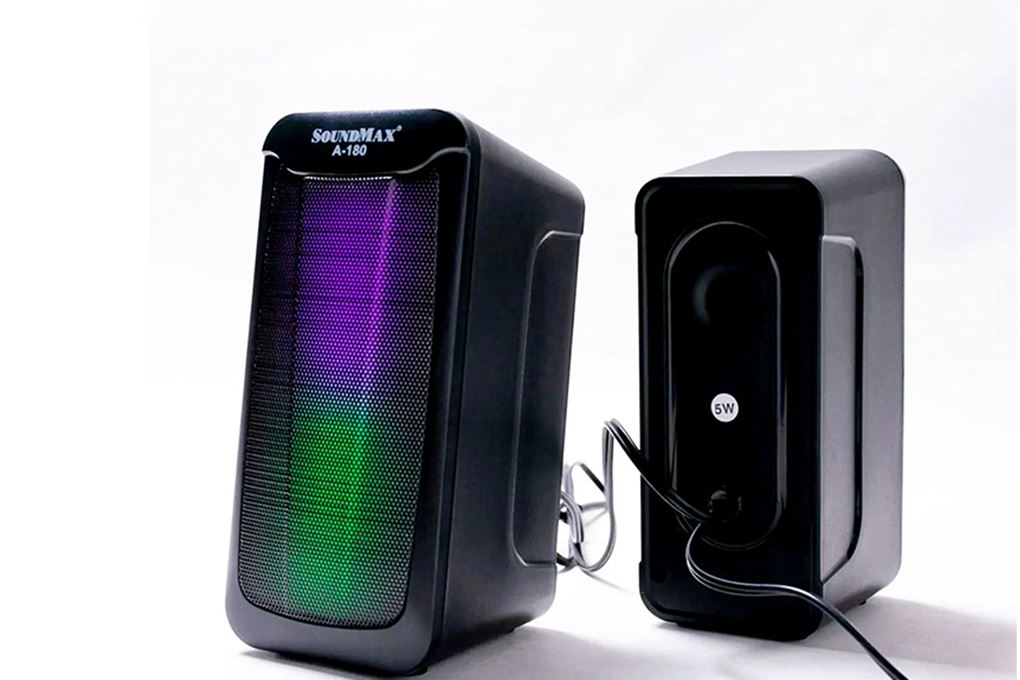 Loa vi tính Bluetooth SoundMax A180 Màu Đen