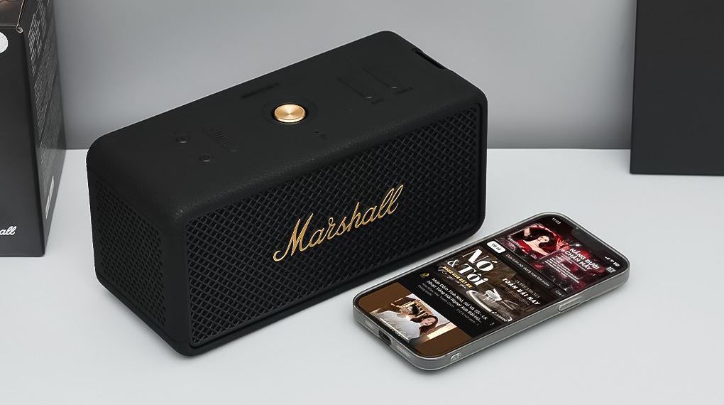 Loa Bluetooth Marshall Middleton II âm thanh 360 độ cho trải nghiệm nghe nhạc lan tỏa Loa Bluetooth Marshall Middleton II âm thanh 360 độ cho trải nghiệm nghe nhạc lan tỏa