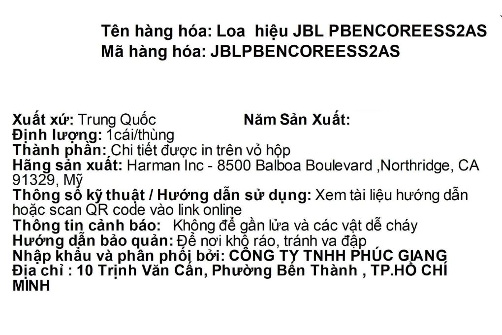 Loa Bluetooth JBL PARTYBOX ENCORE ESSENTIAL 2 Màu Đen