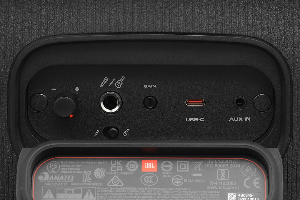 Loa Bluetooth JBL PARTYBOX ENCORE ESSENTIAL 2 Màu Đen
