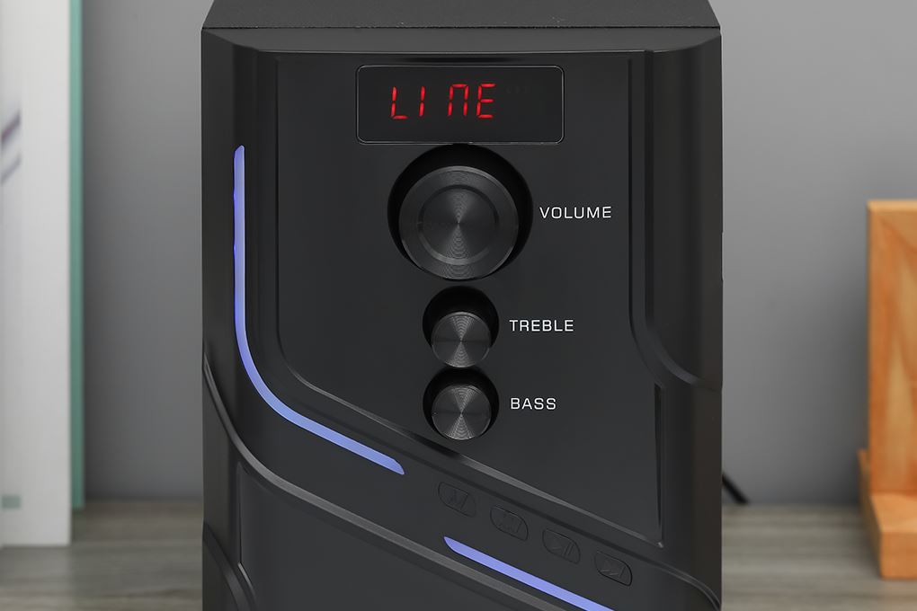 Loa vi tính Bluetooth SoundMax A838/2.1 Màu Đen