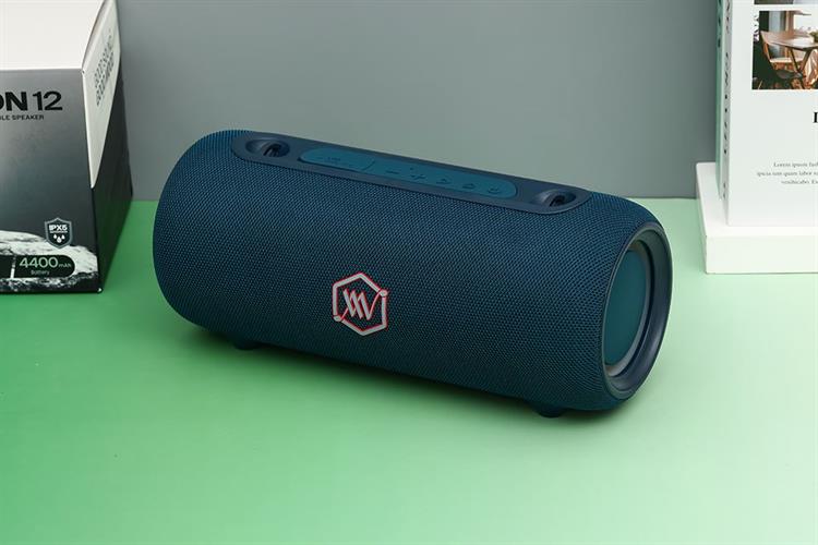 Loa Bluetooth Alpha Works AW-IKON12 Màu Xanh Dương