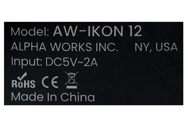 Loa Bluetooth Alpha Works AW-IKON12 Màu Xanh Dương
