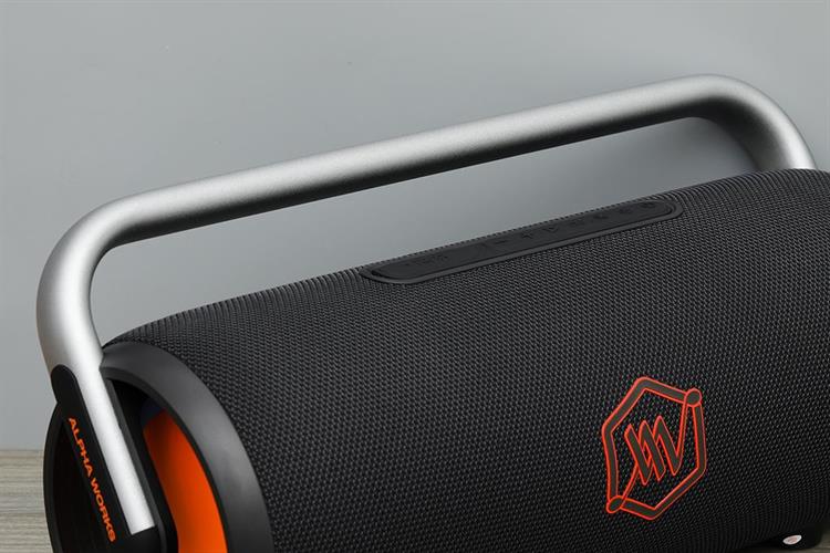 Loa Bluetooth Alpha Works AW-IKON30 Màu Đen - Cam