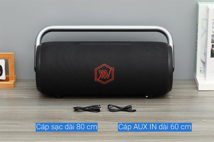 Loa Bluetooth Alpha Works AW-IKON30 Màu Đen - Cam