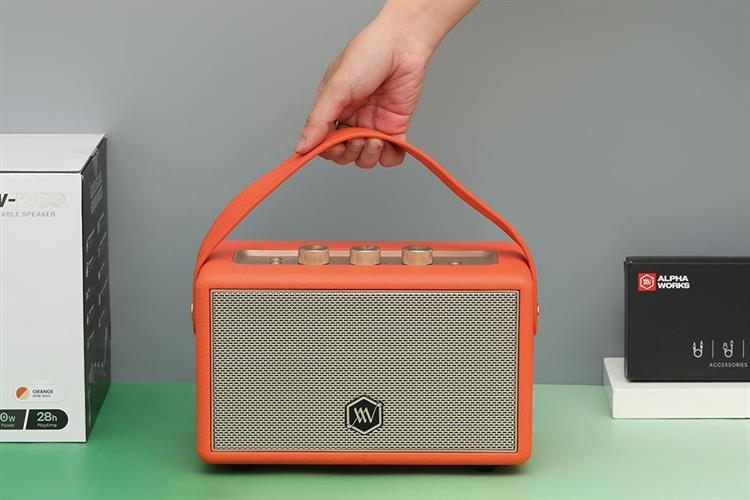 Loa Bluetooth Alpha Works AW-W89 Màu Cam