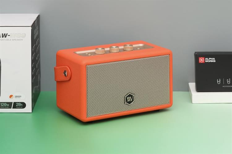 Loa Bluetooth Alpha Works AW-W89 Màu Cam