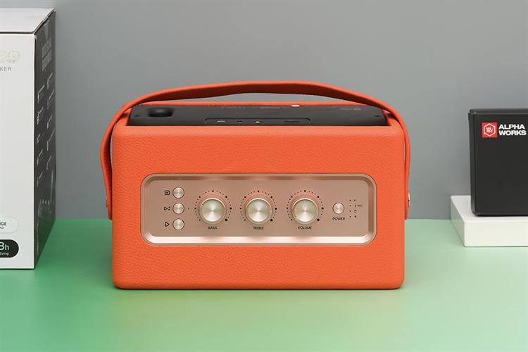 Loa Bluetooth Alpha Works AW-W89 Màu Cam