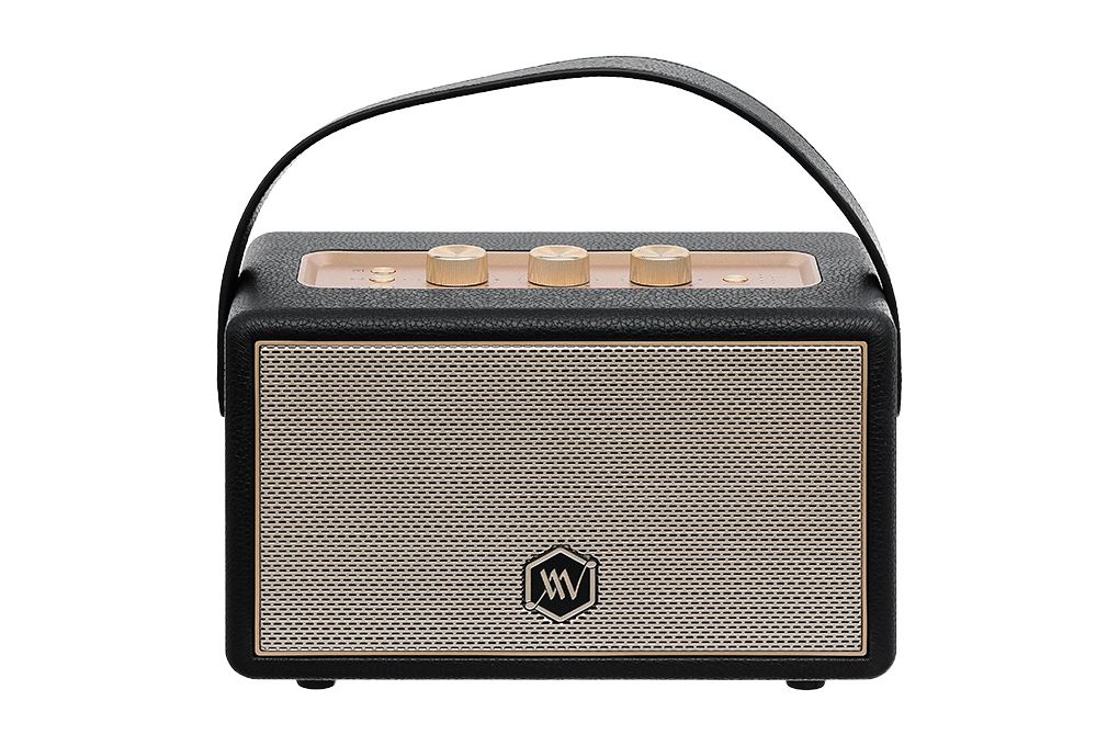 Loa Bluetooth Alpha Works AW-W89 Màu Đen - Vàng