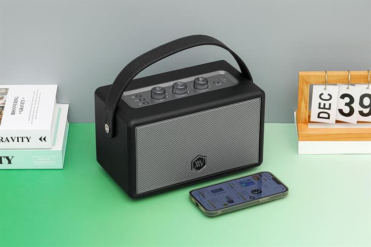 Loa Bluetooth Alpha Works AW-W89 Màu Đen - Xám