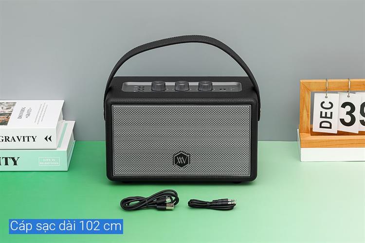 Loa Bluetooth Alpha Works AW-W89 Màu Đen - Xám