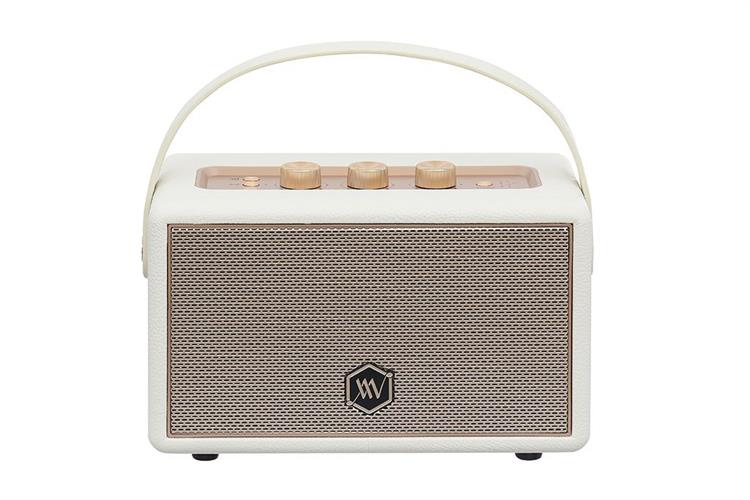 Loa Bluetooth Alpha Works AW-W89 Màu Trắng - Hồng