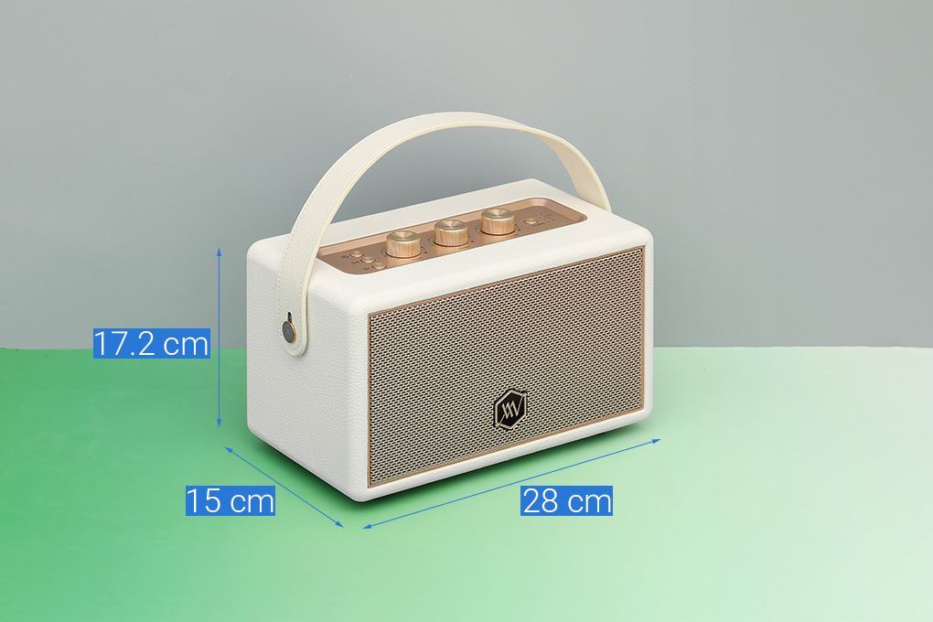 Loa Bluetooth Alpha Works AW-W89 Màu Trắng - Hồng