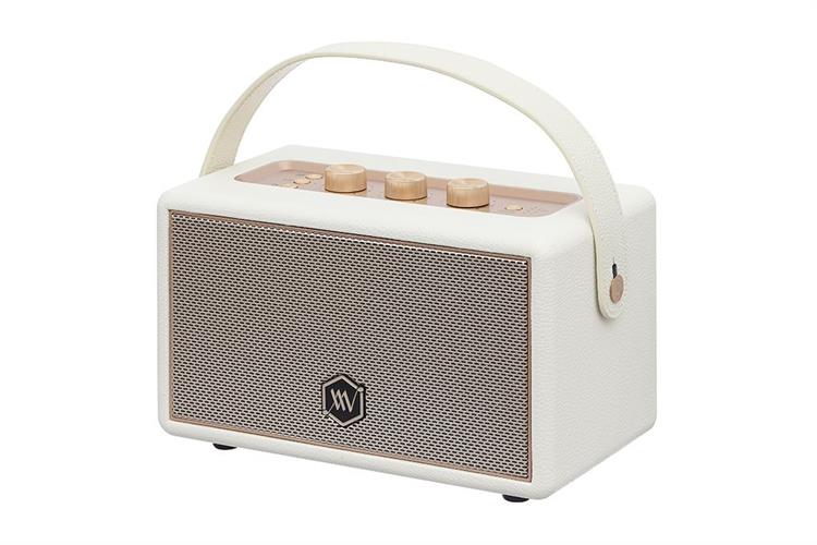 Loa Bluetooth Alpha Works AW-W89 Màu Trắng - Hồng