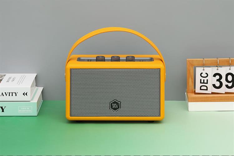 Loa Bluetooth Alpha Works AW-W89 Màu Vàng