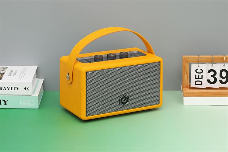 Loa Bluetooth Alpha Works AW-W89 Màu Vàng