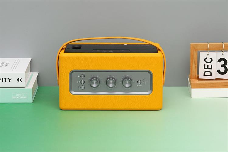 Loa Bluetooth Alpha Works AW-W89 Màu Vàng