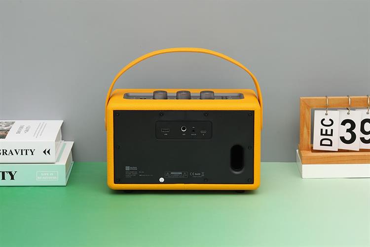 Loa Bluetooth Alpha Works AW-W89 Màu Vàng