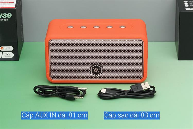 Loa Bluetooth Alpha Works AW-W39 Màu Cam