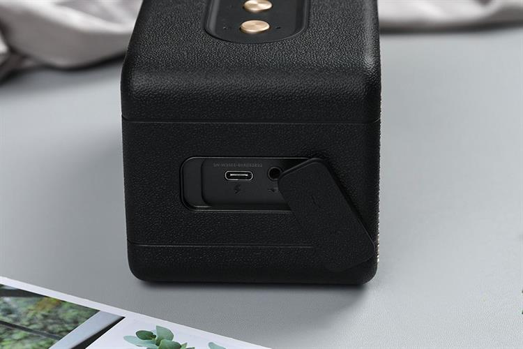 Loa Bluetooth Alpha Works AW-W39 Màu Đen - Vàng