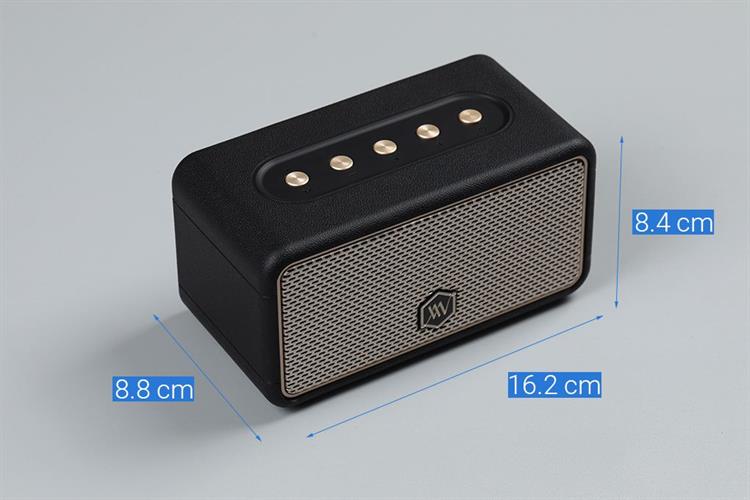 Loa Bluetooth Alpha Works AW-W39 Màu Đen - Vàng