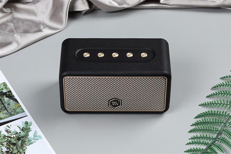 Loa Bluetooth Alpha Works AW-W39 Màu Đen - Vàng