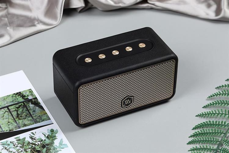 Loa Bluetooth Alpha Works AW-W39 Màu Đen - Vàng