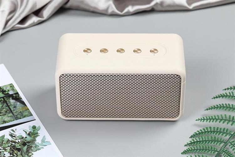 Loa Bluetooth Alpha Works AW-W39 Màu Trắng - Hồng