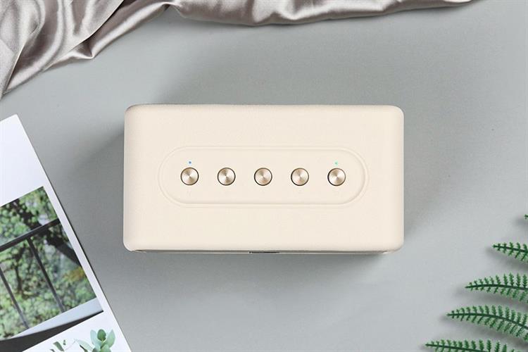 Loa Bluetooth Alpha Works AW-W39 Màu Trắng - Hồng