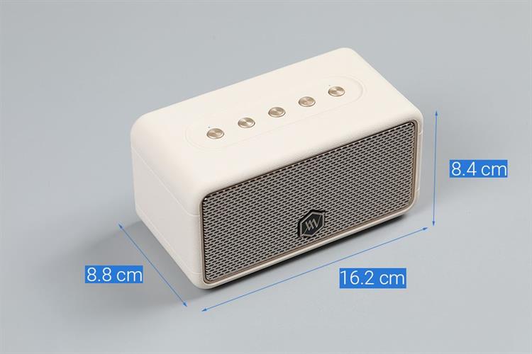 Loa Bluetooth Alpha Works AW-W39 Màu Trắng - Hồng
