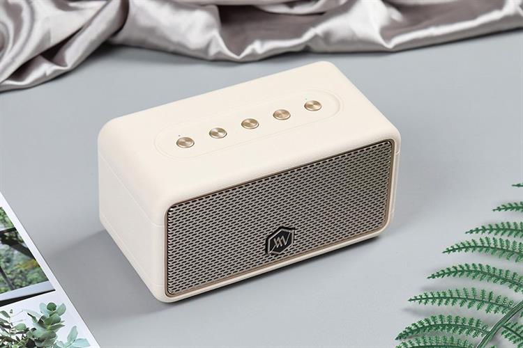 Loa Bluetooth Alpha Works AW-W39 Màu Trắng - Hồng