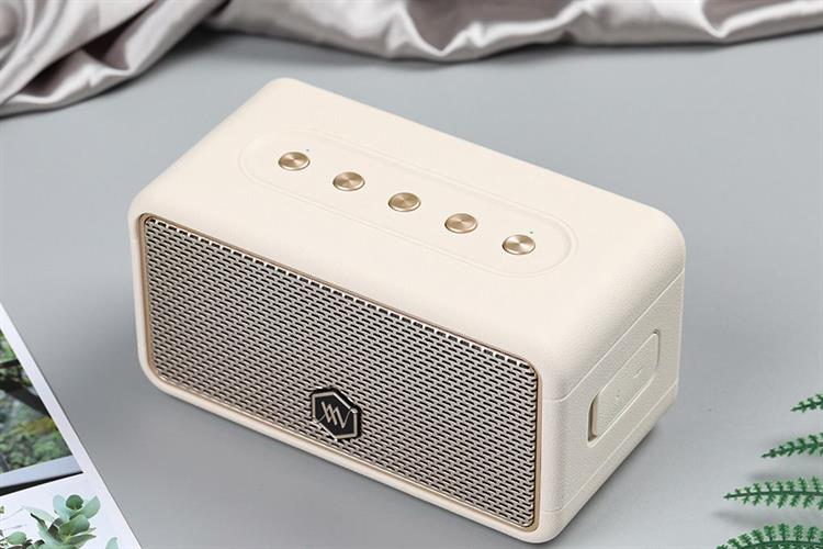 Loa Bluetooth Alpha Works AW-W39 Màu Trắng - Hồng