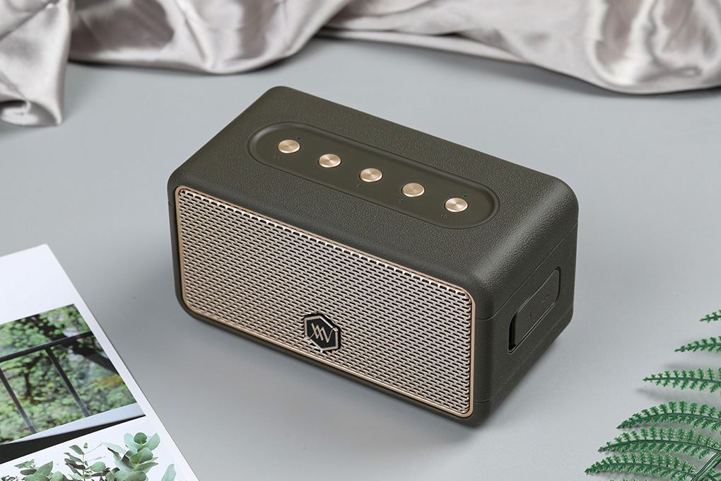 Loa Bluetooth Alpha Works AW-W39 Màu Xanh Oliu