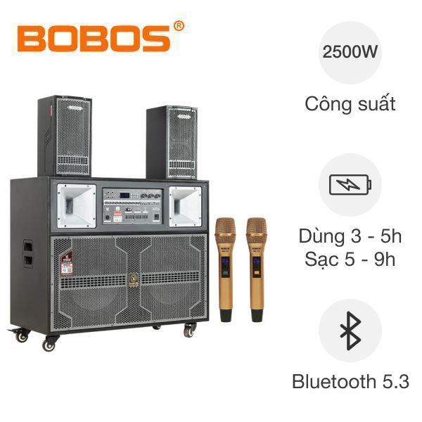 Loa karaoke xách tay BOBOS BS-989