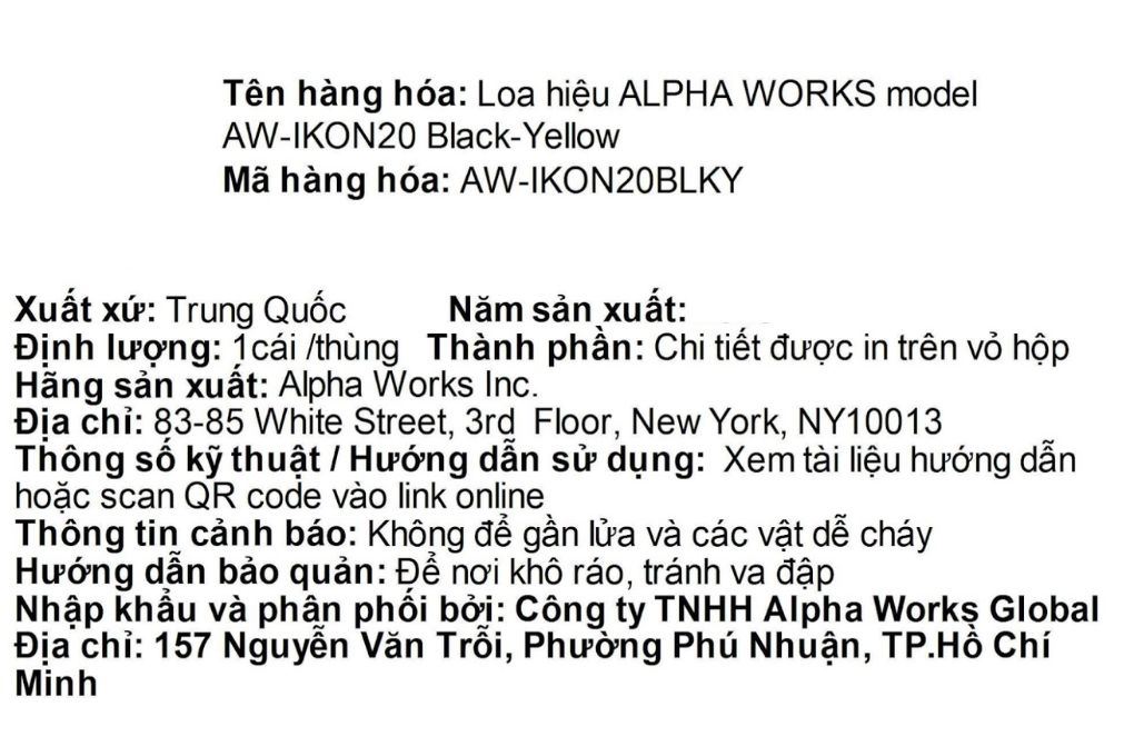 Loa Bluetooth Alpha Works AW-IKON20 - 4