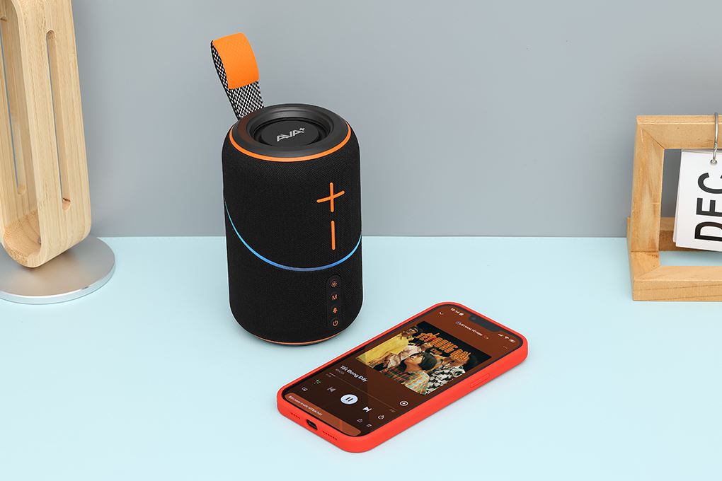 Loa Bluetooth AVA+ Freego F60 Màu Đen