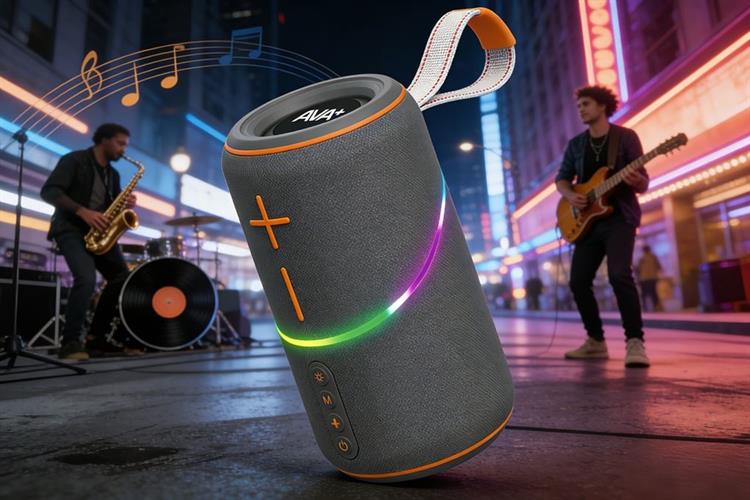 Loa Bluetooth AVA+ Freego F60 Màu Xám