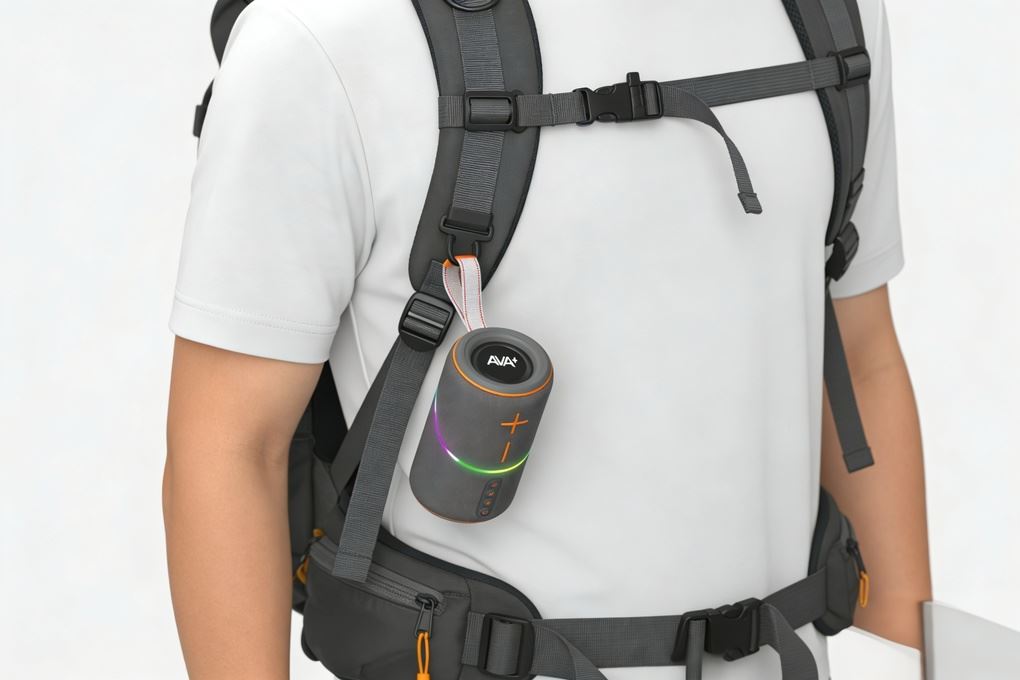 Loa Bluetooth AVA+ Freego F60 Màu Xám