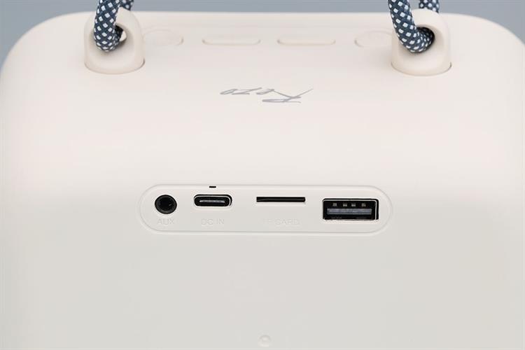 Loa Bluetooth Rezo K3 1 Mic Màu Màu be