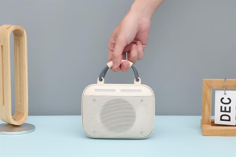 Loa Bluetooth Rezo K3 1 Mic Màu Màu be