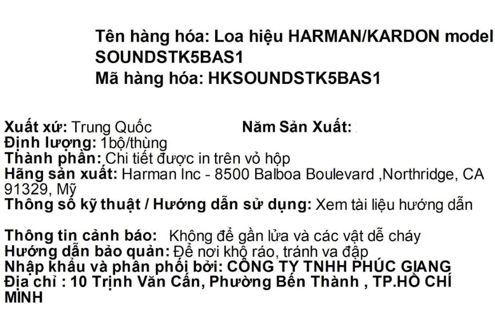 Loa Bluetooth Harman Kardon SoundSticks 5 Màu Đen