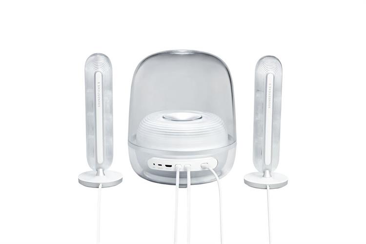 Loa Bluetooth Harman Kardon SoundSticks 5 Màu Trắng Ghi